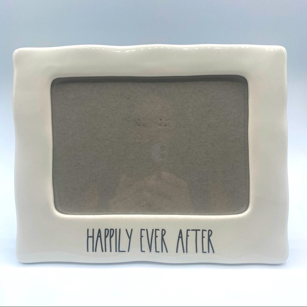 Rae Dunn Happily Ever After White frame Artisan Collection by Magenta